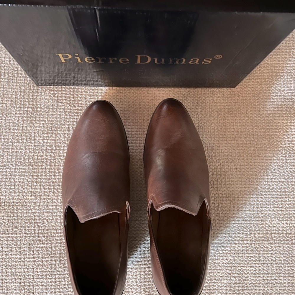Pierre Dumas Ladies Brown Leather Shoes